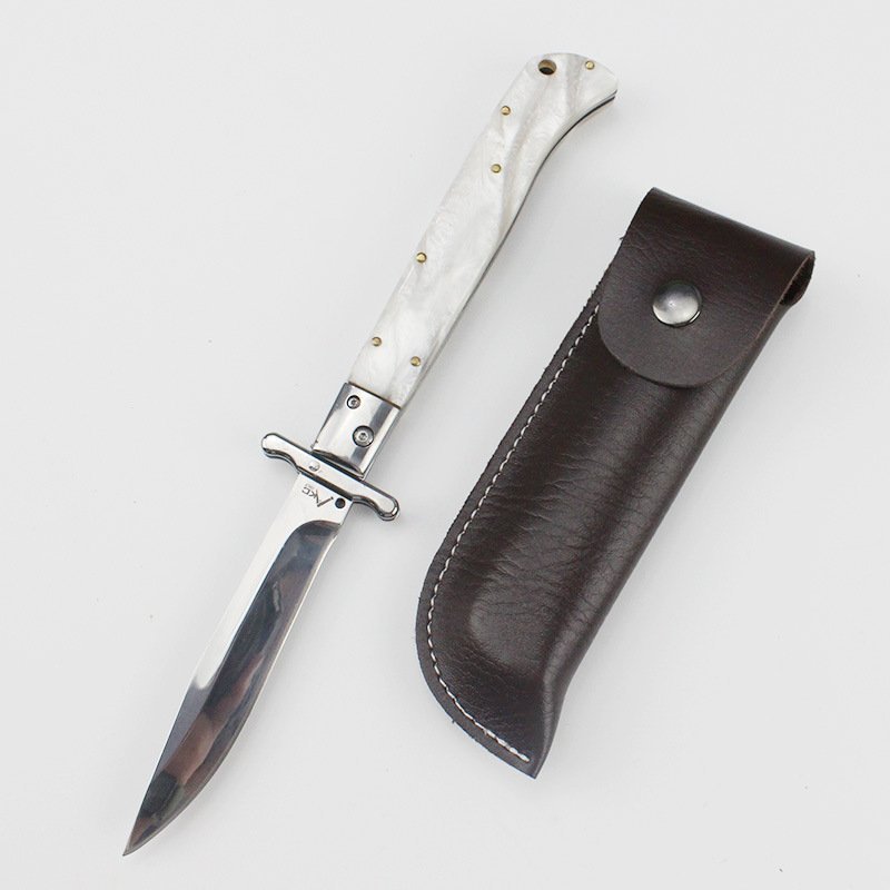 O1CN01X0wD1Y2AAi0TiVTVT_2216902118163-0-cib.jpg AKC Mafia Klappmesser -440C Harzgriff Klappmesser – Bild 1